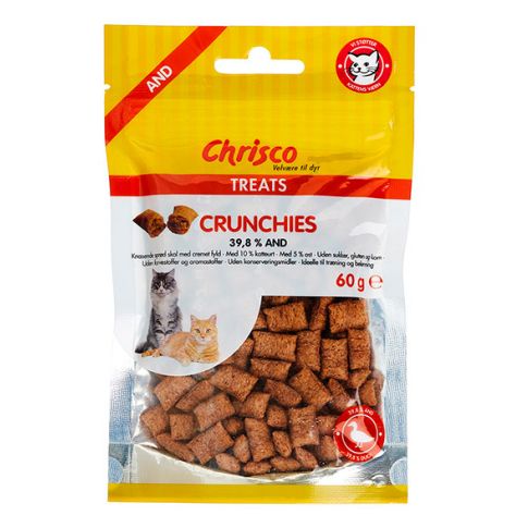 Chrisco Crunchies med and, 60 g ℮