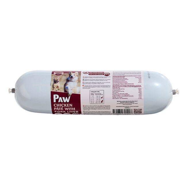 Paw Chicken Pâté with Pork Liver, 1000 g ℮